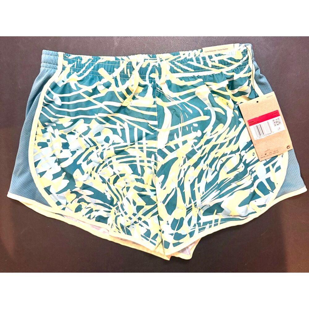 Nike Running Shorts Lined Big Girls Size Large Dri-Fit Tempo NWT Multicolor